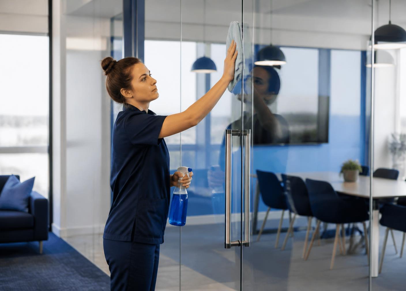 Commercial / Corporate Cleaning example cleaning environment