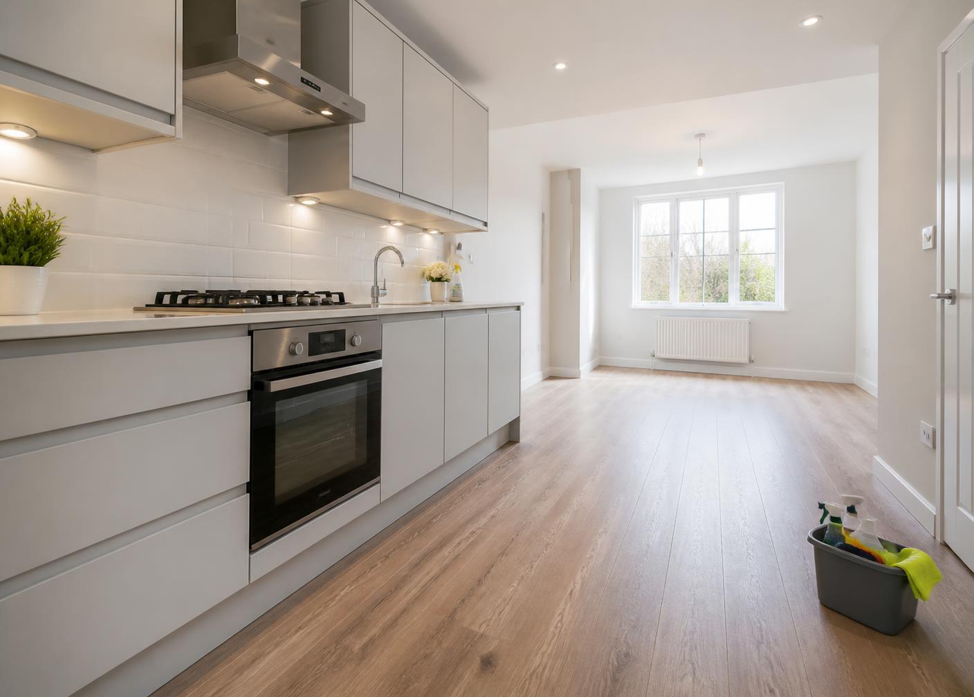 End of Tenancy Cleaning example cleaning environment